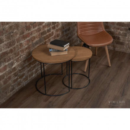 ПВХ-плитка Vinilam Ceramo Vinilam XXL «Дуб Берн», 8885-EIR