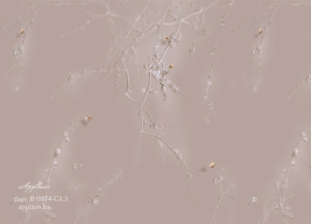 Фреска Applico Four «Сакура», OP B 0074-GL3