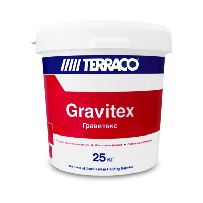 Декоративная штукатурка Terraco «Gravitex Roller»