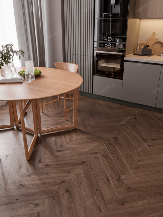 ПВХ-плитка Alpine Floor Lagom Parquet LVT «Sterk», 1034-09