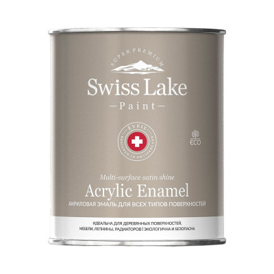 Интерьерная эмаль Swiss Lake «Acrylic Enamel»