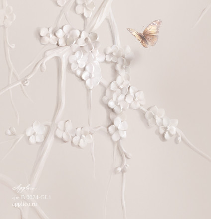 Фреска Applico Four «Сакура», OP B 0074-GL1