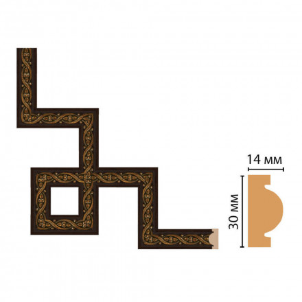 Угловой элемент Decomaster, 157-3-1