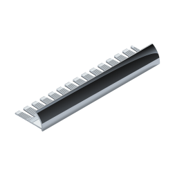 Профиль для плитки внешний гибкий алюминий (8мм х 2.7м) (PV19) Neexy