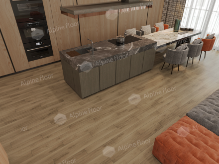 ПВХ-плитка Alpine Floor Grand Sequoia Village SPC «Вайпуа», ECO 11-1907 MC