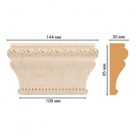 Капитель Decomaster, D202-18D