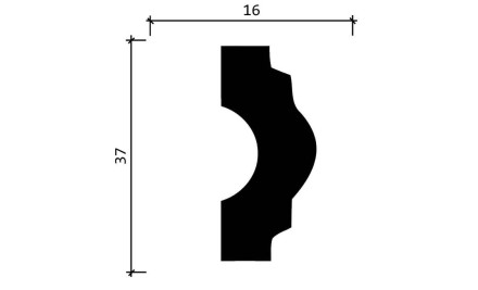 Молдинг Decor Dizayn, DD23