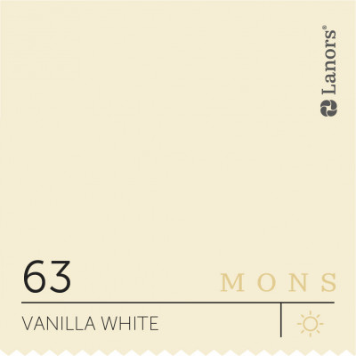 Краска Lanors Mons «Vanilla White» (Ванильный белый), 63