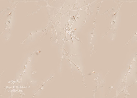 Фреска Applico Four «Сакура», OP B 0074-GL2