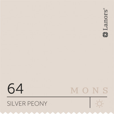 Краска Lanors Mons «Silver Peony» (Серебряный пион), 64