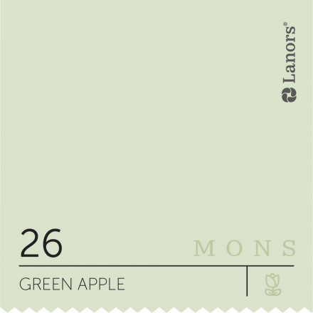Краска Lanors Mons «Green Apple» (Зеленое яблоко), 26