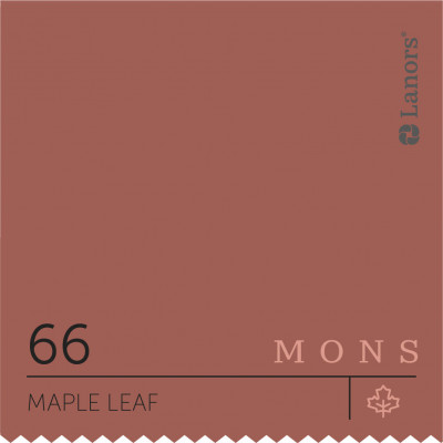 Краска Lanors Mons «Maple Leaf» (Кленовый лист), 66