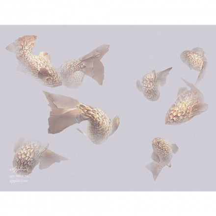 Фреска Applico Three «Рыбки», 0044-S1