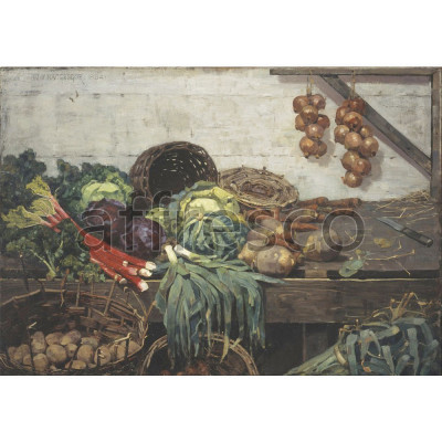 Фреска Affresco, William York MacGregor The Vegetable Stall