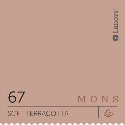Краска Lanors Mons «Soft Terracotta» (Нежная терракота), 67
