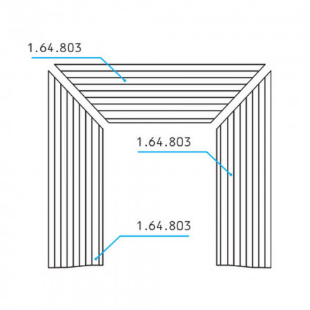 Элемент камина Европласт, 1.64.803