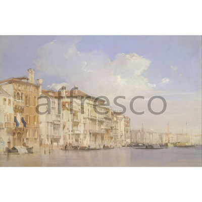Фреска Affresco, Richard Parkes Bonington Grand Canal Venice