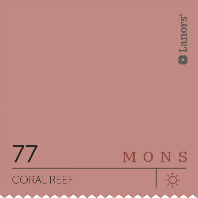 Краска Lanors Mons «Coral Reef» (Коралловый риф), 77