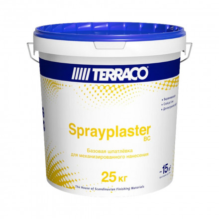 Шпатлевка Terraco «Sprayplaster BC»