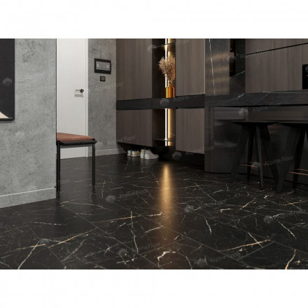ПВХ-плитка Alpine Floor Stone Mineral Core «Неро», ECO 4-27