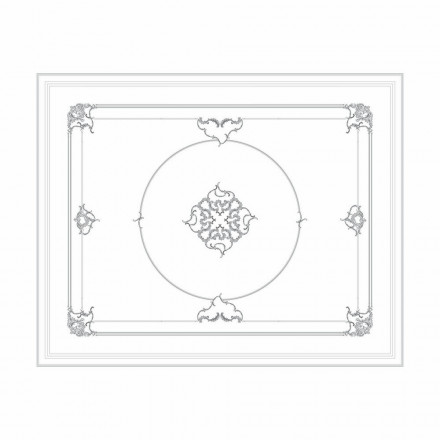 Готовое решение: Потолок RoDecor Царскосельский Рококо «Лемус Ф2», 88102RC