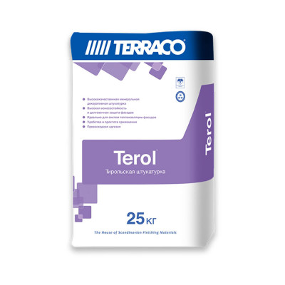 Декоративная штукатурка Terraco «Terol Coarse»