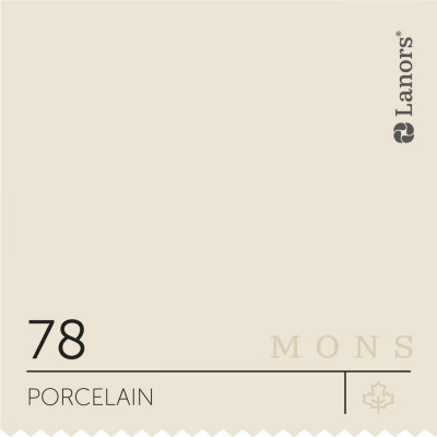 Краска Lanors Mons «Porcelain» (Фарфор), 78