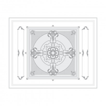 Готовое решение: Потолок RoDecor Царскосельский Рококо «Лемус Ф3», 88103RC