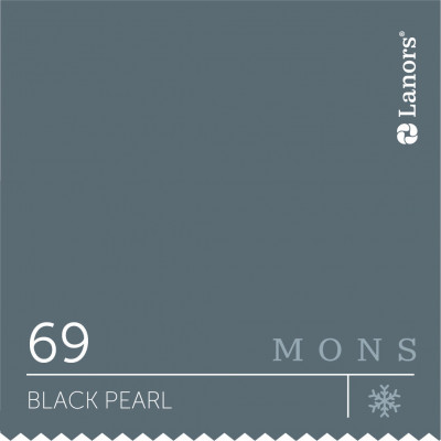Краска Lanors Mons «Black Pearl» (Черный жемчуг), 69