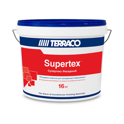 Декоративная штукатурка Terraco «Supertex Exterior»