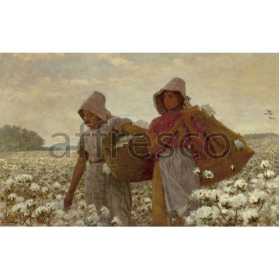 Фреска Affresco, Winslow Homer The Cotton Pickers