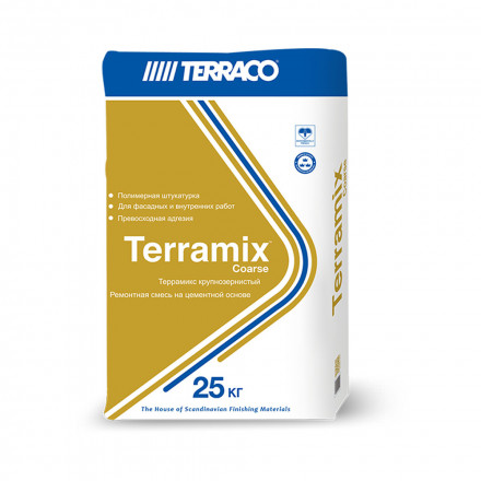 Штукатурная ремонтная смесь Terraco «Terramix Coarse»