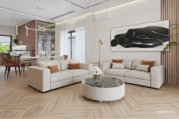 ПВХ-плитка Vinilam Parquet Herringbone «Паркет Тусон», IS11355