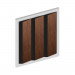 Декоративная панель HI-Wood, LV141 BR396K