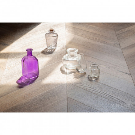 ПВХ-плитка Vinilam Parquet Chevron «Шеврон Шампань», RI153616CL4