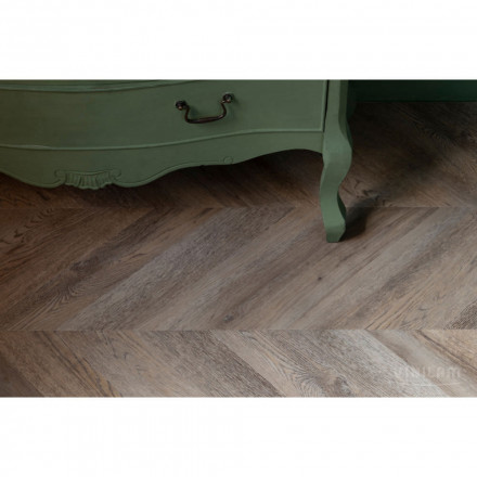 ПВХ-плитка Vinilam Parquet Chevron «Шеврон Шампань», RI153616CL4