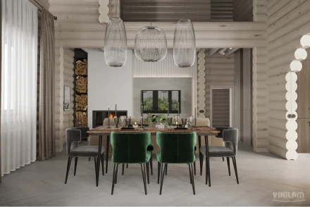 ПВХ-плитка Vinilam Parquet Herringbone «Паркет Санторини», IS11366