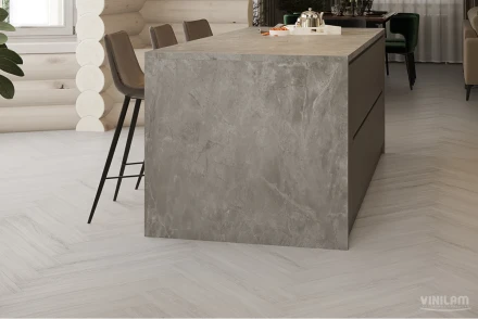 ПВХ-плитка Vinilam Parquet Herringbone «Паркет Санторини», IS11366