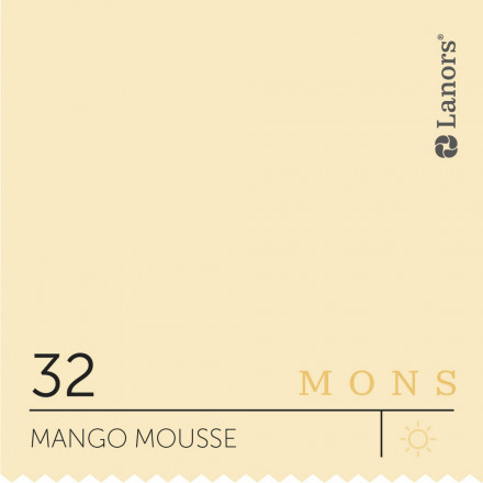 Краска Lanors Mons «Mango Mousse» (Манговый мусс), 32
