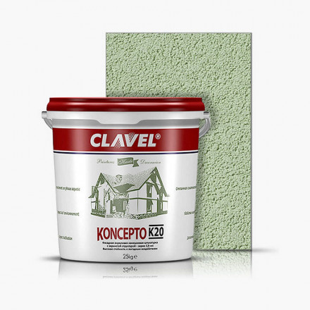 Декоративная штукатурка Clavel «Koncepto K 20»