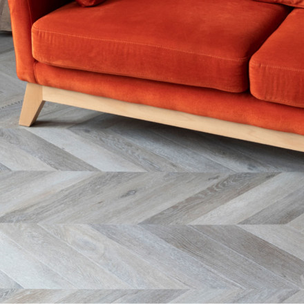 ПВХ-плитка Vinilam Parquet Chevron «Шеврон Легран», RI444515CL4