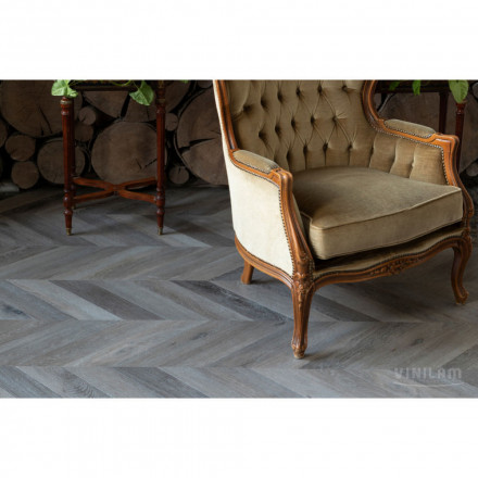 ПВХ-плитка Vinilam Parquet Chevron «Шеврон Легран», RI444515CL4