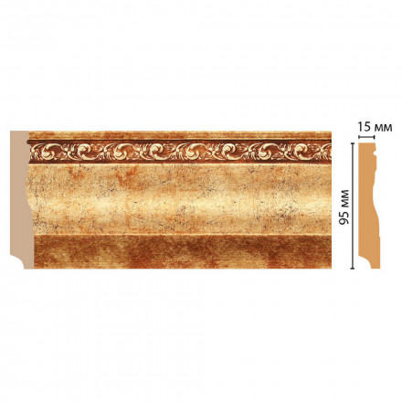 Плинтус Decomaster, 153-552 ДМ