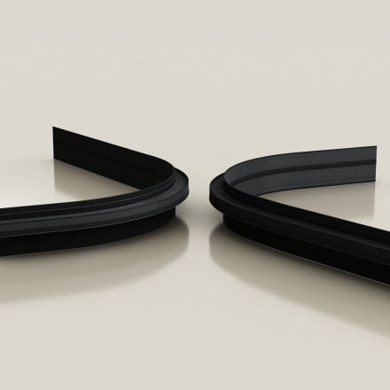 Теневой плинтус Laconistiq «Regular» (для радиальных стен)