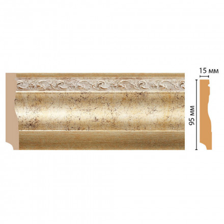 Плинтус Decomaster, 153-553 ДМ