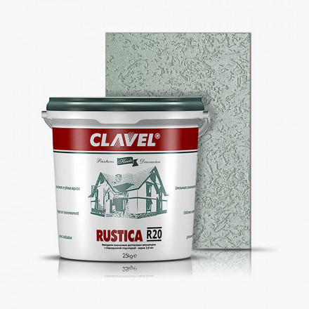 Декоративная штукатурка Clavel «Rustica R 20»