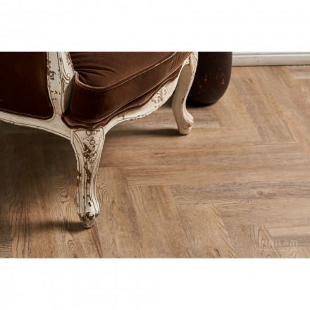 ПВХ-плитка Vinilam Parquet Herringbone «Северный Паркет», IS11133