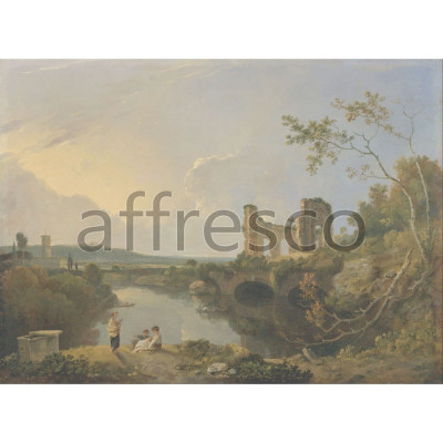 Фреска Affresco, Richard Wilson Italian Landscape Morning
