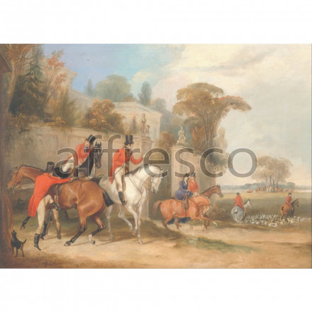 Фреска Affresco, Francis Calcraft Turner Bachelors Hall The Meet