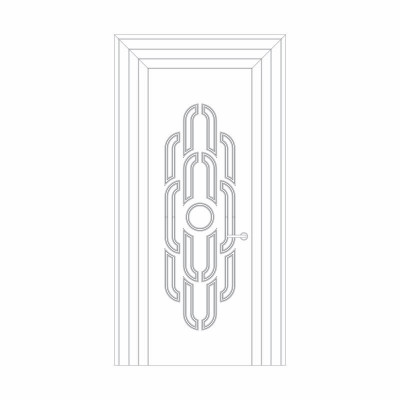 Готовое решение: Оформление дверей RoDecor Легенды Ар-деко «Лалик», 76433AR